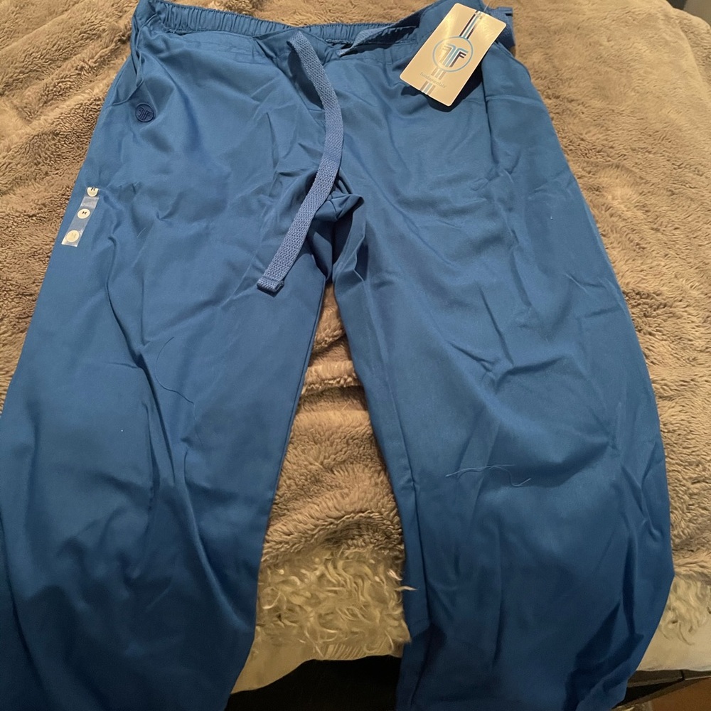 Women’s royal blue scrub pants